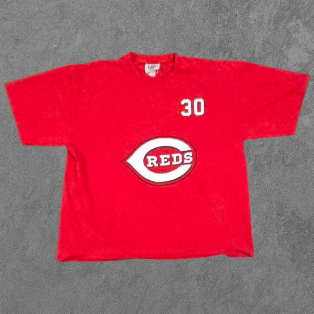 Vintage Cincinnati Reds Ken Griffey Jr MLB Baseball Shirt XXL